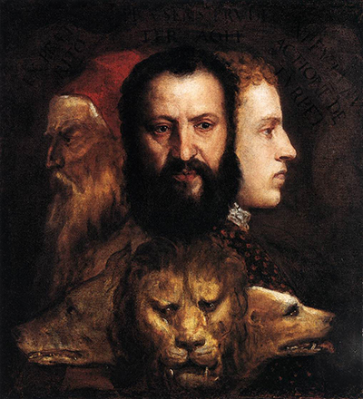 Allegory of Time Governed by Prudence Titian